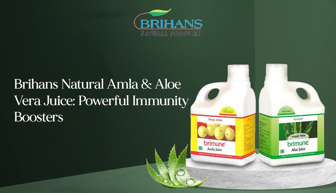 Brihans Natural Amla & Aloe Vera Juice: Powerful Immunity Boosters