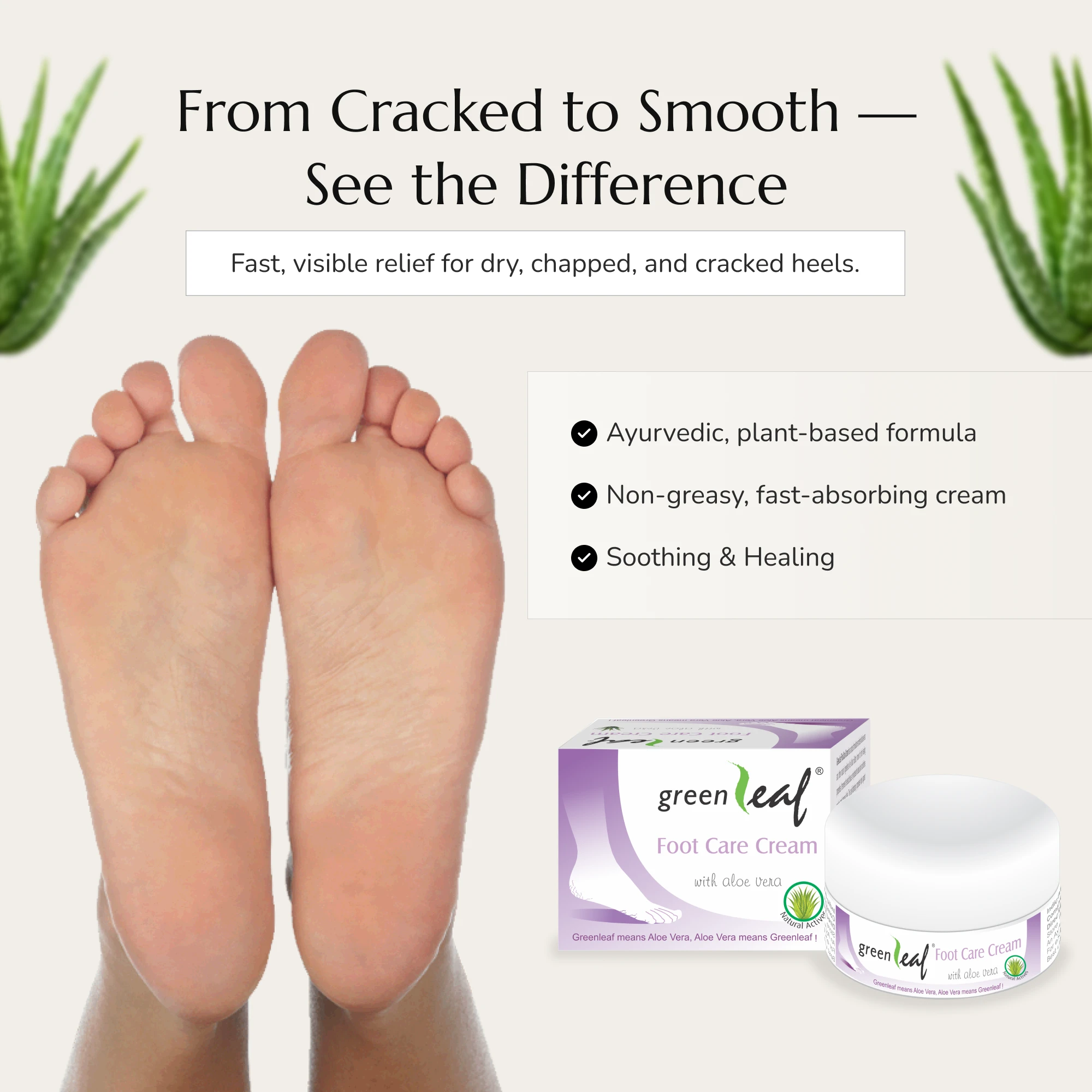Greenleaf Foot Care Cream