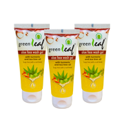 Pack of 3 – Greenleaf Aloe Face Wash Gel (60 g each)