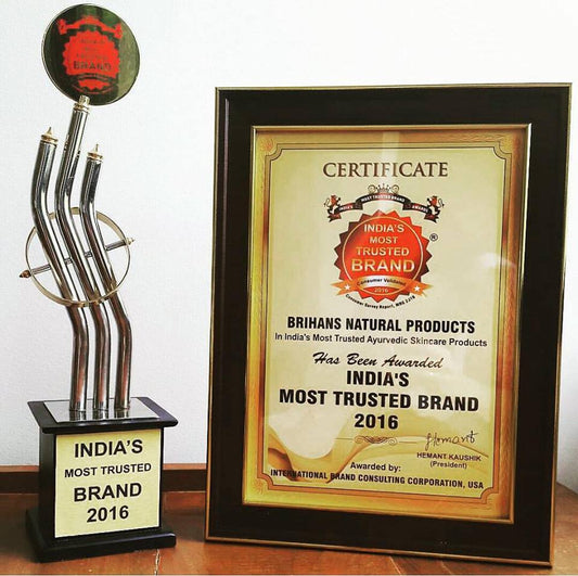India’s Most Trusted Brand Award 2016