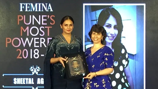 Brihans Natural Products’ Managing Director wins Femina Pune’s Most Powerful 2018-19 Award
