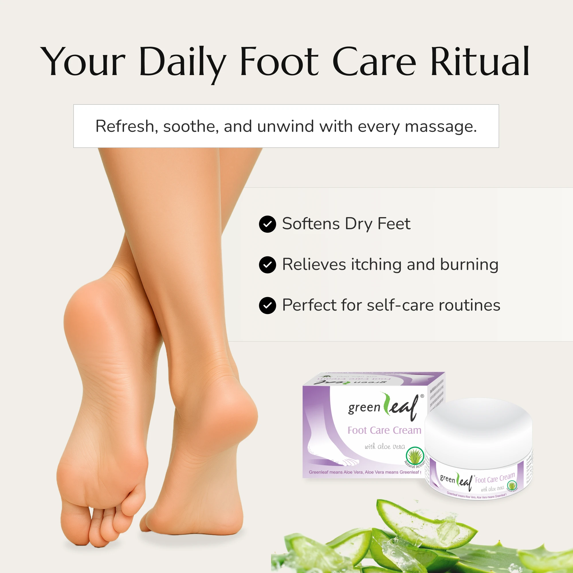 Greenleaf Foot Care Cream