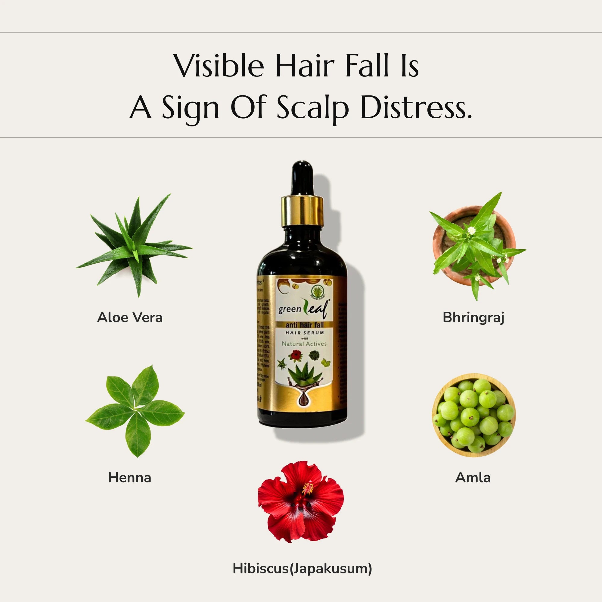 Greenleaf Anti Hair Fall Hair Serum (100 ml)