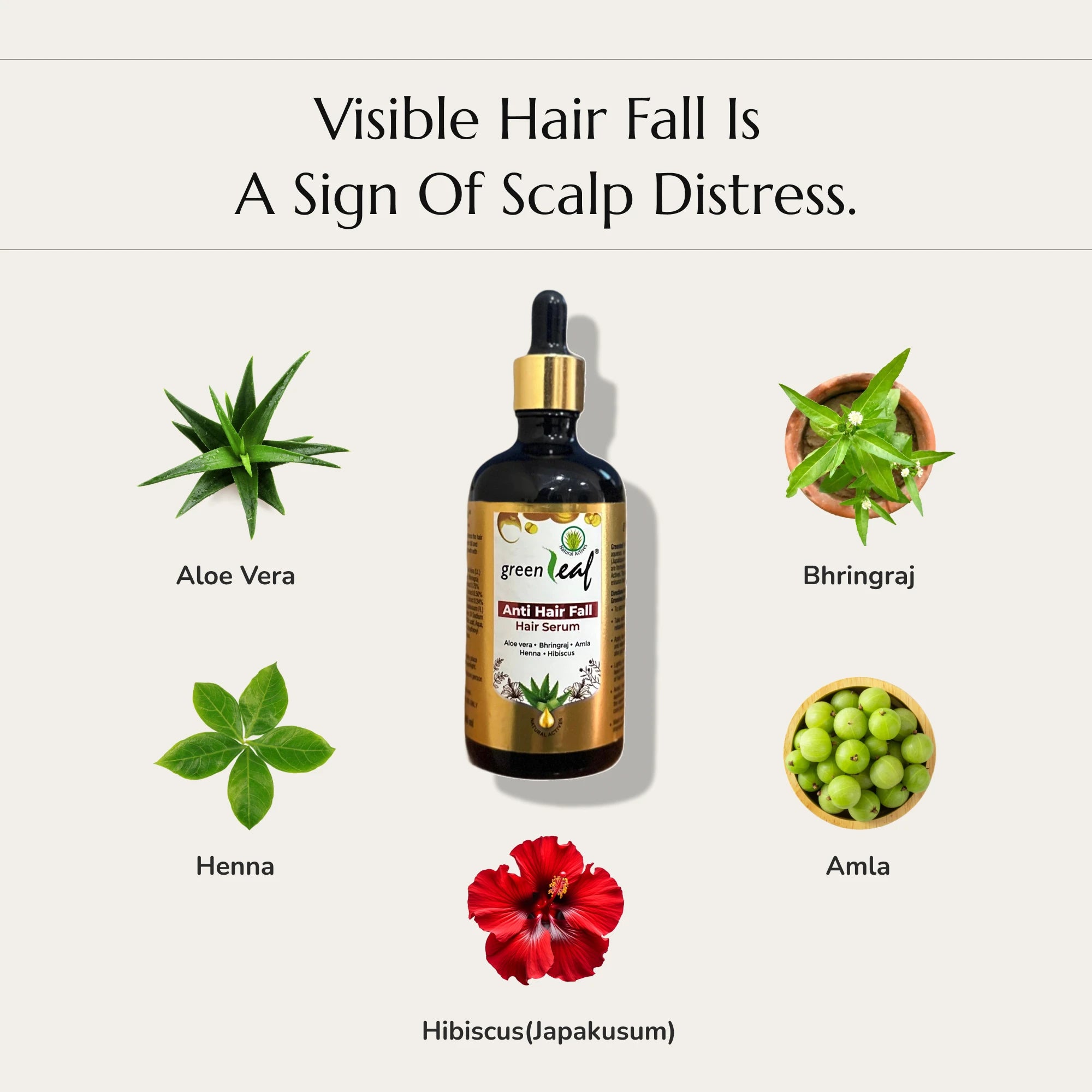 Greenleaf Anti Hair Fall Hair Serum (100 ml)