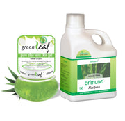 Combo Pack – Greenleaf Aloe Vera Skin Gel & Brimune Aloe Vera Juice (1500 g)