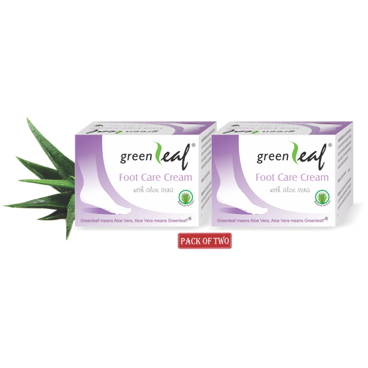 Pack of 2 – Greenleaf Foot Care Cream (100 g)