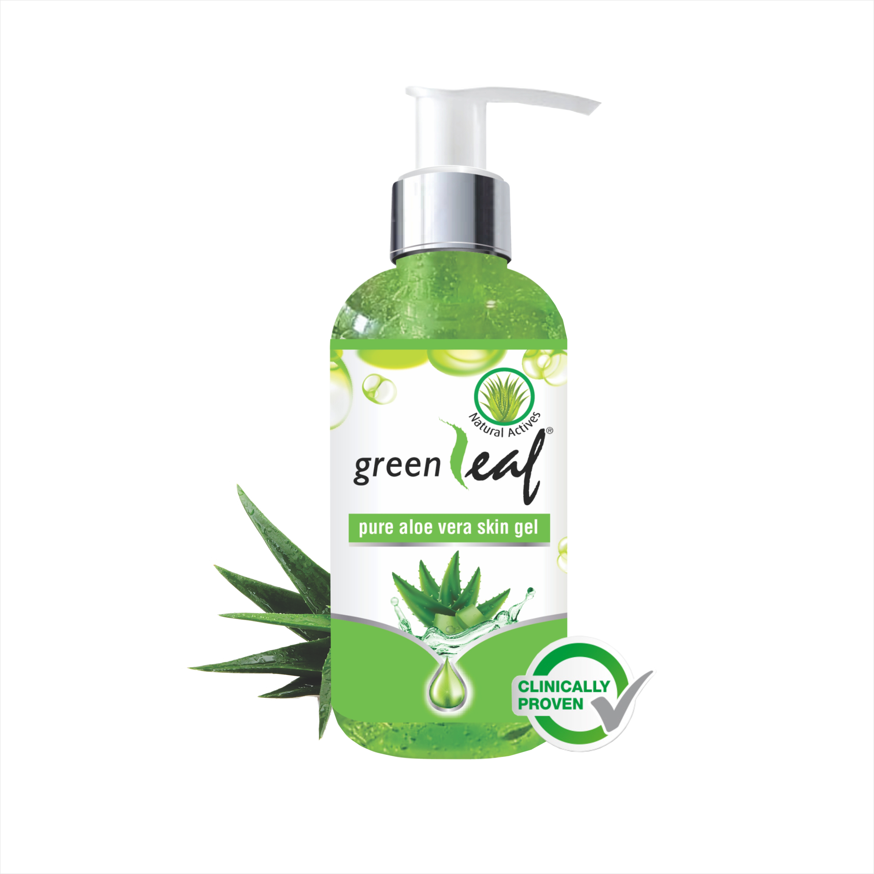 Buy Greenleaf Aloe Vera Skin Gel 190g Online - Brihans Natural Products