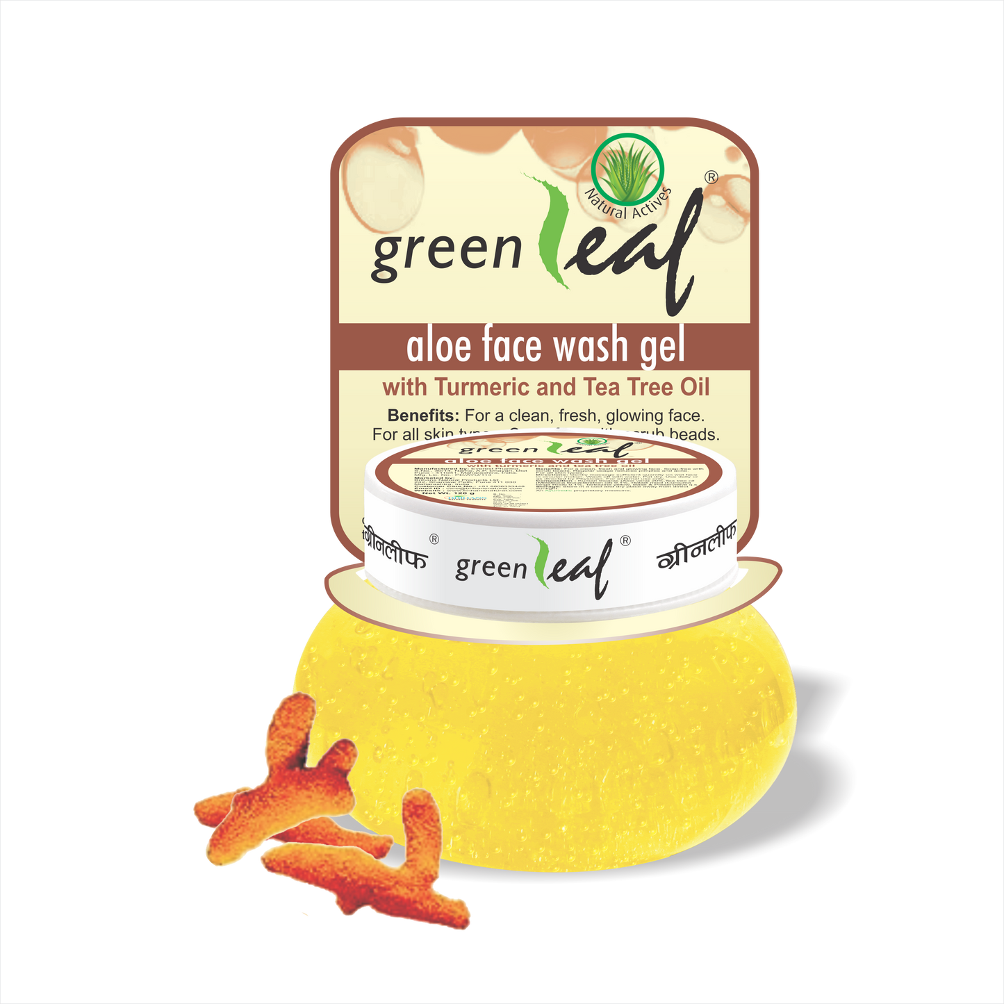Greenleaf Aloe Face Wash Gel (120 g)